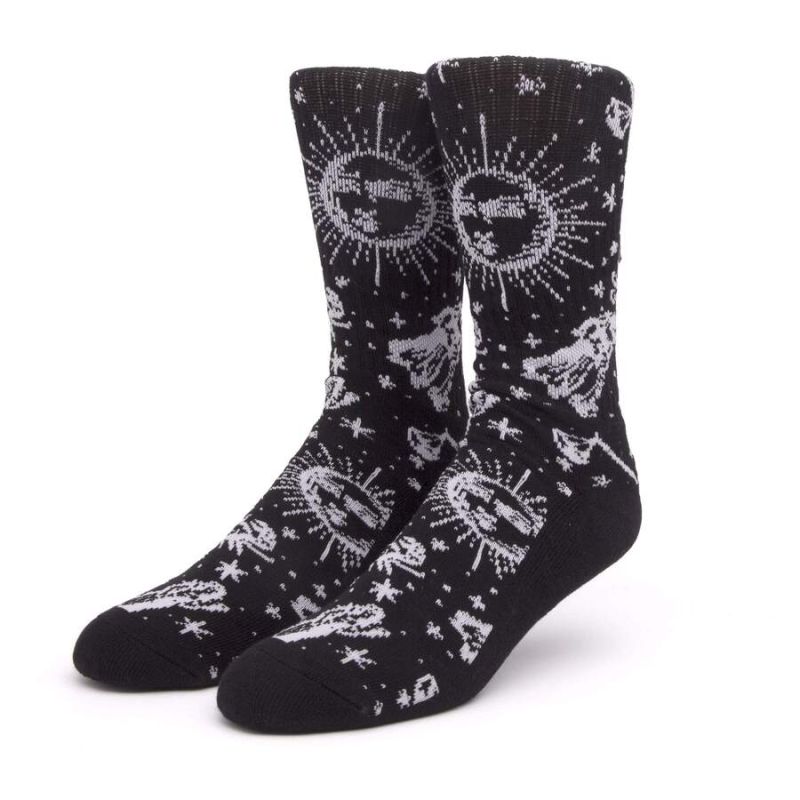 HUF SU21 Zodiac sock black